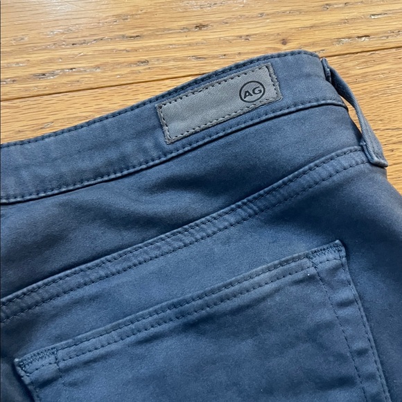 AG Adriano Goldschmied The Prima Crop Mid Rise Cigarette Crop Slate Blue Jeans - Picture 6 of 10